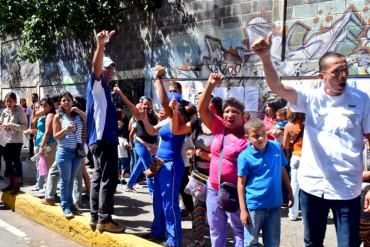 EN VIDEO: «SI SE PUEDE», gritaban con contundencia electores asegurando que viene el cambio