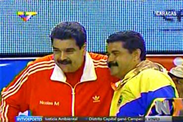 ¡LO DIJO ÉL! Maduro presentó a su doble: «Lo mando para reuniones en la OEA, en la ONU»