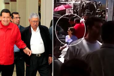 ¡CON TODO! Hugo de los Reyes Chávez, padre del expresidente, también fue abucheado