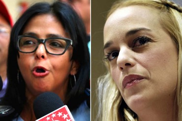 ¡PARA LO QUE QUEDÓ LA CANCILLER! La histeria de Delcy Eloína por la reunión de Lilian Tintori con el primer ministro de Canadá