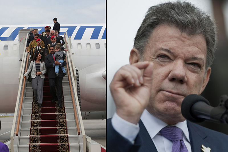 Juan-Manuel-Santos-viajes-Maduro