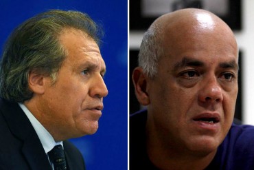 ¡CON CLASE! Luis Almagro le tapó la boca a Jorge Rodríguez por sus insultos