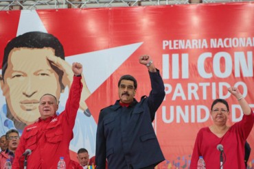 ¡FICHAS REPETIDAS! Maduro se salta las elecciones del Psuv y anuncia su nuevo cogollo rojo (+Lista)