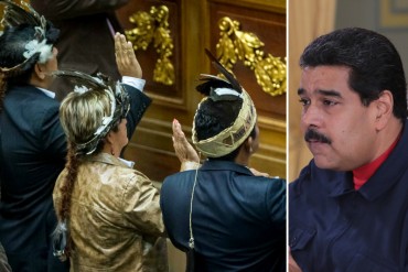 ¡SIGUEN LAS OFENSAS! Maduro: «Diputados opositores de Amazonas no son indígenas, son farsantes»