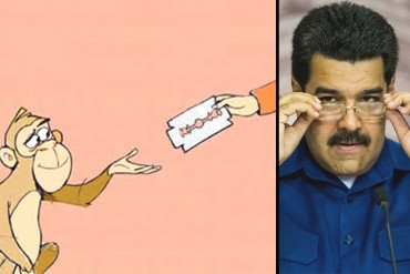 ¡MÁS CLARO IMPOSIBLE! Decreto económico de Maduro es más peligroso que mono con hojilla