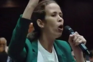 ¡DIO EN EL CLAVO! El genial discurso de Manuela Bolívar que no agradó a la bancada chavista