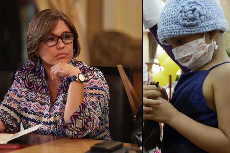 Ministra-de-salud-luisana-melo-niños-cancer