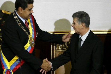 ¡NO LO SUPERA! Nicolás Maduro: «Ramos Allup hizo una intervención que no le correspondía»