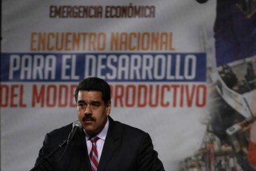 ¿CULPA DE QUIÉN? Maduro: «Venezuela ha entrado en una verdadera emergencia económica»