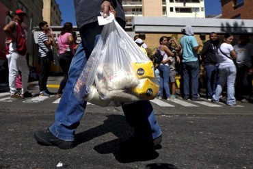 ¡DESTROZARON LA ECONOMÍA! El 86,3% de los venezolanos compra menos comida que antes