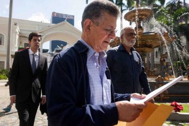 ¡ATENCIÓN! Twitter de Ramos Allup ya está disponible tras suspensión temporal de la red social