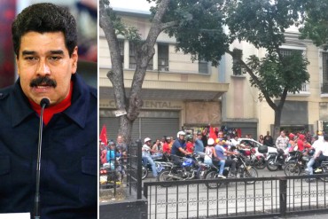 ¡ATENCIÓN! Maduro llamó al país a rebelarse contra el parlamento y chavistas tomaron Asamblea