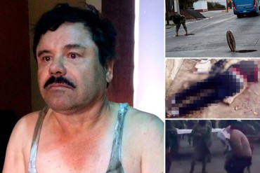 ¡IMPRESIONANTE! El video que muestra el operativo de recaptura de «El Chapo» Guzmán