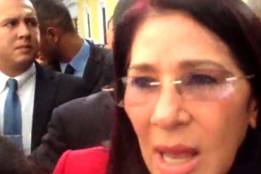 ¡IMPERDIBLE! La reacción de Cilia Flores en la AN cuando le preguntaron por los sobrinos (+Video)