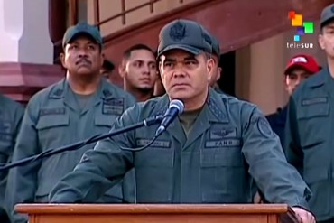 ¡QUÉ RARO! Padrino López aseguró que lo sucedido en Paramacay fue pagado por EEUU