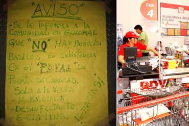 ¡LO QUE VIENE ES HAMBRE! Aviso en PDVAL informa a usuarios que «no hay comida» ni nada similar