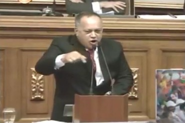 ¡DESATÓ SU IRA! En su primera intervención en la nueva AN, Diosdado Cabello perdió los papeles
