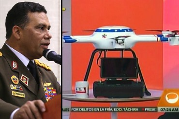 ¡LO ÚLTIMO! Gobierno anuncia que usará drones bolivarianos para combatir la inseguridad