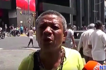 ¡ESTO NO SE AGUANTA! Ex-chavista humillada y desesperada rompe en llanto y se las canta a Nicolás (+VIDEO)