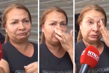 ¡PARTE EL ALMA! Madre rompe a llorar cuando confesó que da a sus hijos teteros con «agua de pasta»