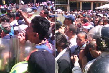 ¡ATENCIÓN! Reportan situación irregular en Feria de Pescado en Plaza Caracas tras acabarse la comida
