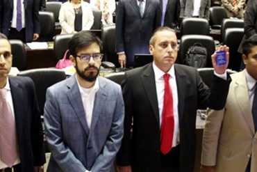 ¡MALA SUERTE! Juramentan a Roque Valero como diputado suplente y suspenden sesión de la AN