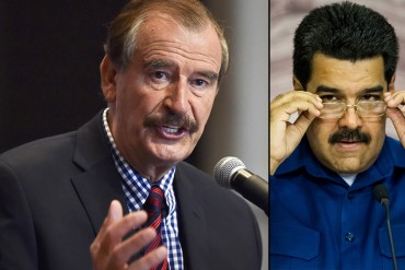 ¡EL MUNDO CLAMA SU SALIDA! Vicente Fox: «Maduro ya no tiene más que hacer en Venezuela»