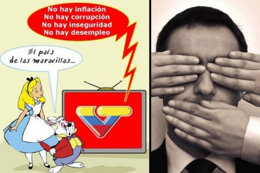 ¡SIN DESPERDICIO! Aporrea le dio «hasta con el tobo» a VTV por no mostrar la realidad del país