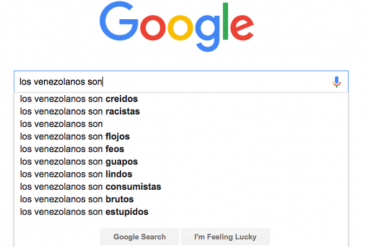 ¿MALA FAMA? Lo que piensa Google de los venezolanos basado en las búsquedas más frecuentes