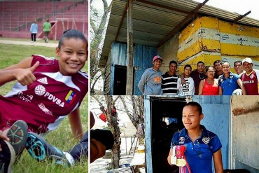 ¡INCREÍBLE! El humilde hogar de Daniuska Rodríguez, campeona del sudamericano Sub-17 (+Fotos)
