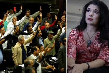 ¡ENCIENDE EL DEBATE! Mary Pili Hernández reclamó a los diputados chavistas «por faltar a la AN»