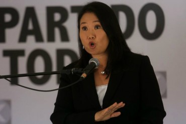 ¡ES AHORA! Keiko Fujimori: «Debemos levantar la voz de protesta por presos políticos de Venezuela»