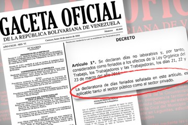 ¡LA VAGANCIA ES OFICIAL! El decreto de Semana Santa no laborable incluye a empresas privadas