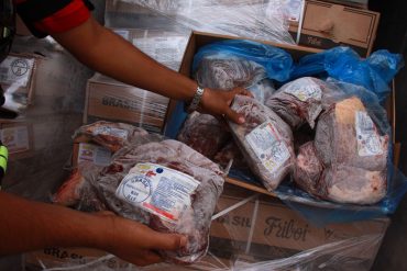 ¡INDIGNANTE! 400 kilos de carne se pudrieron en el comedor de la Universidad Bolivariana en Miranda