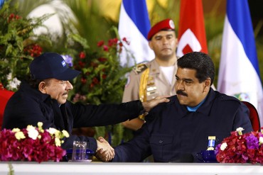 ¡EL CUENTO DE SIEMPRE! Maduro dice que Ortega derrotó “plan terrorista y golpista” en Nicaragua