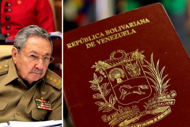 ¡MAYOR ESCÁNDALO! El negocio y control de Cuba sobre los pasaportes venezolanos