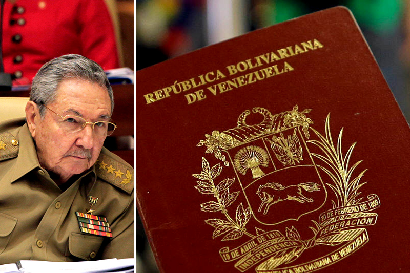 Raul-Castro-Pasaporte-venezolano