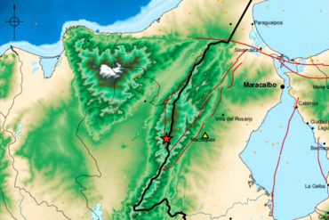 ¡SIGUE TEMBLANDO! Sismo de magnitud 3.6 al oeste de Machiques, en el estado Zulia