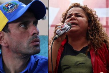 ¡EL COLMO! Iris Varela se refiere a Capriles como «Capriloca» y lo acusa de caos por lluvias