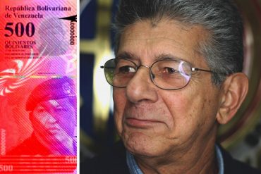 ¡ENTÉRATE! Ramos Allup reveló por qué Chávez ya no aparecerá en el billete de Bs. 500