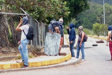 ¡PARA ESO SI SIRVEN! GNB reprimió de forma violenta protesta de la UNET por falta de presupuesto