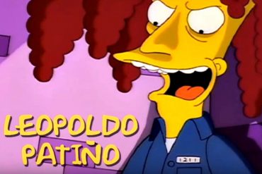 ¡ENTÉRATE! VTV transmite parodia sobre un Leopoldo López violento inspirado en Los Simpsons