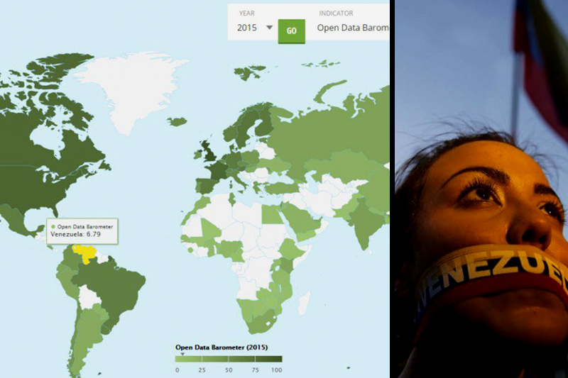 Fotomontaje Maduradas. Créditos: Open Data Barometer 2015