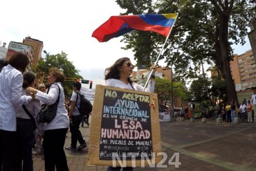 ¡YA BASTA! Médicos toman las calles y exigen respuestas a la crisis de salud en Venezuela