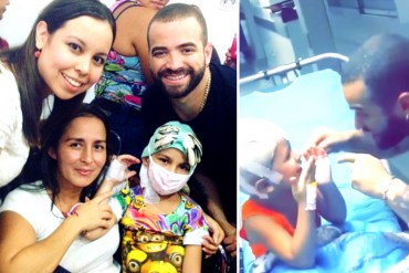 ¡HERMOSO! Nacho sorprendió a los niños del Hospital J.M de los Ríos con insumos (+Video)