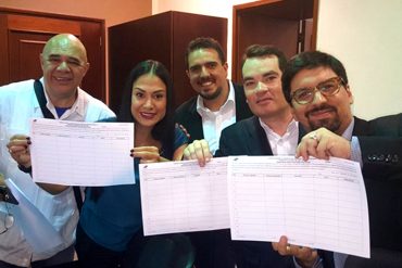 ¡ATENCIÓN! Oposición ya tiene en sus manos la polémica planilla del referéndum revocatorio