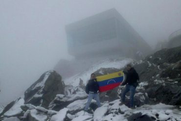 ¡ESPECTACULAR! Nevó en el Pico Espejo de Mérida y las redes enloquecen (+Fotos)