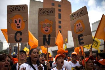 ¡CUÁNTO MIEDO! Sedes regionales del CNE no trabajarán este miércoles por marchas de la MUD