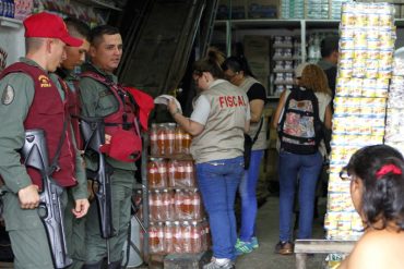 ¡JUSTIFICANDO EL SUELDITO! Efectivos de la GNB y Sundde tomaron el Mercado Mayorista de Barquisimeto (+Video)