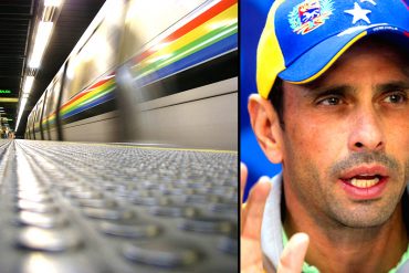 ¡MADURO TIENE MIEDO! Capriles reaccionó ante cierre de estaciones del Metro de Caracas